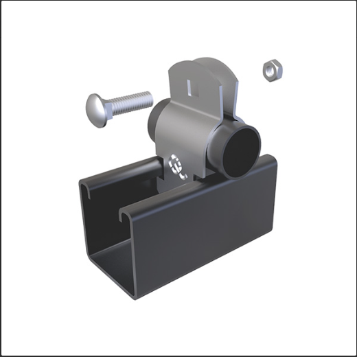 ABRAZADERA AJUSTABLE UNISTRUT 3/4" ZINCADA